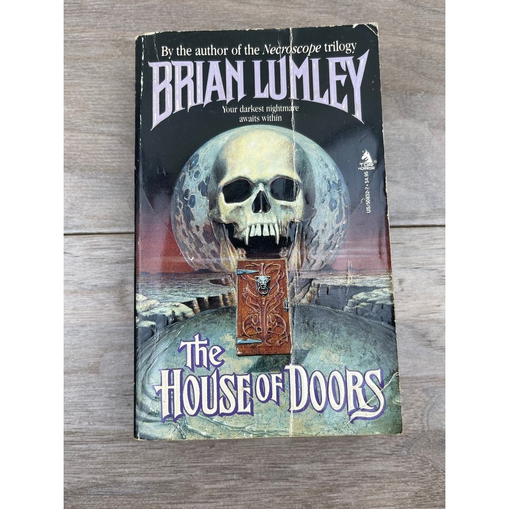 The House of Doors Brian Lumley 1990 First Edition Horror Tor